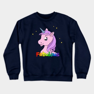 Fabulous Unicorn Crewneck Sweatshirt